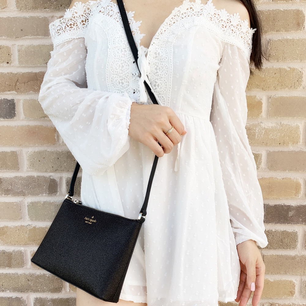 🇨🇦👜💕-Kate Spade ♠️ Glitter Crossbody - Picture 3 of 4